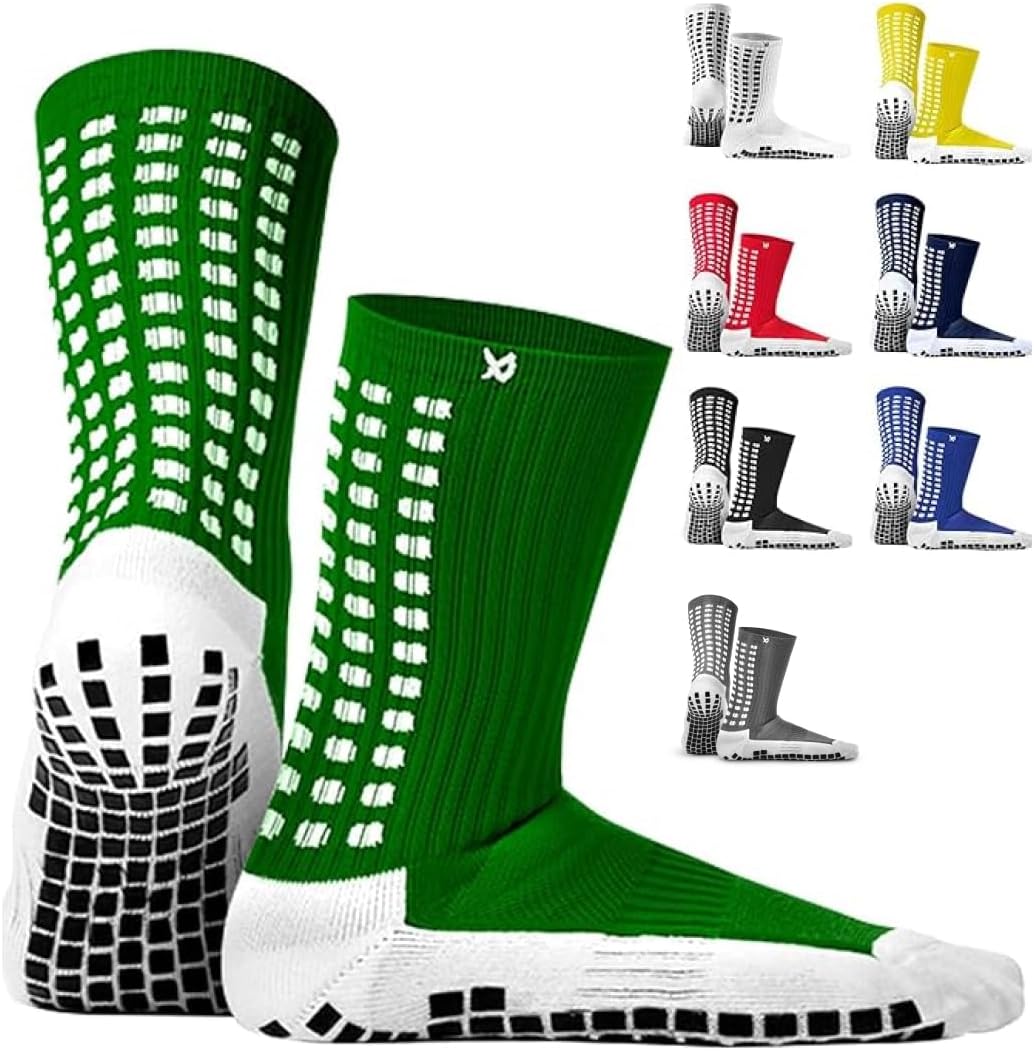 Lux Dual Grip Soccer Socks for Men and Women - Enhanced Performance and Comfort with Griparray Technology