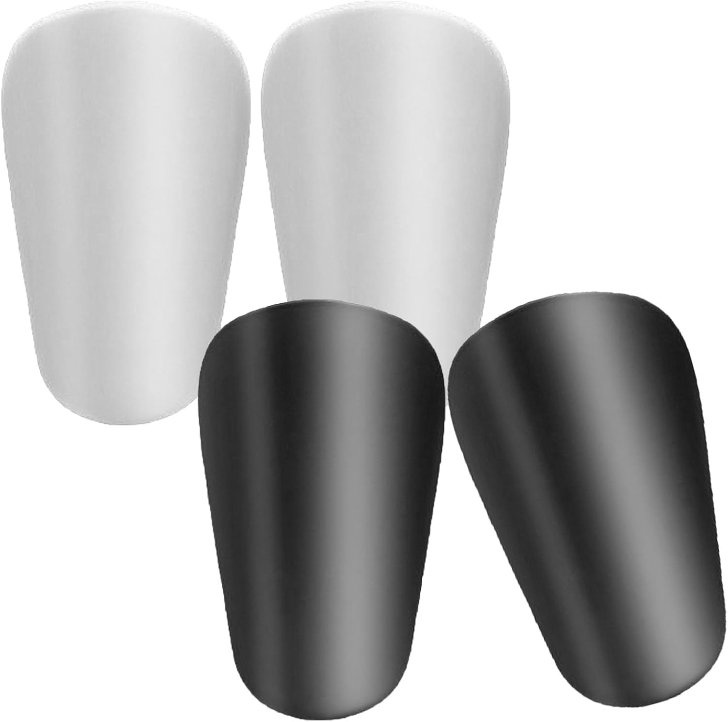 Ultra Lightweight Mini Shin Guards - Perfect Fit for Toddlers, Kids, Youth, and Adults - Comfortable Extra Small Soccer Shin Pads for Maximum Agility