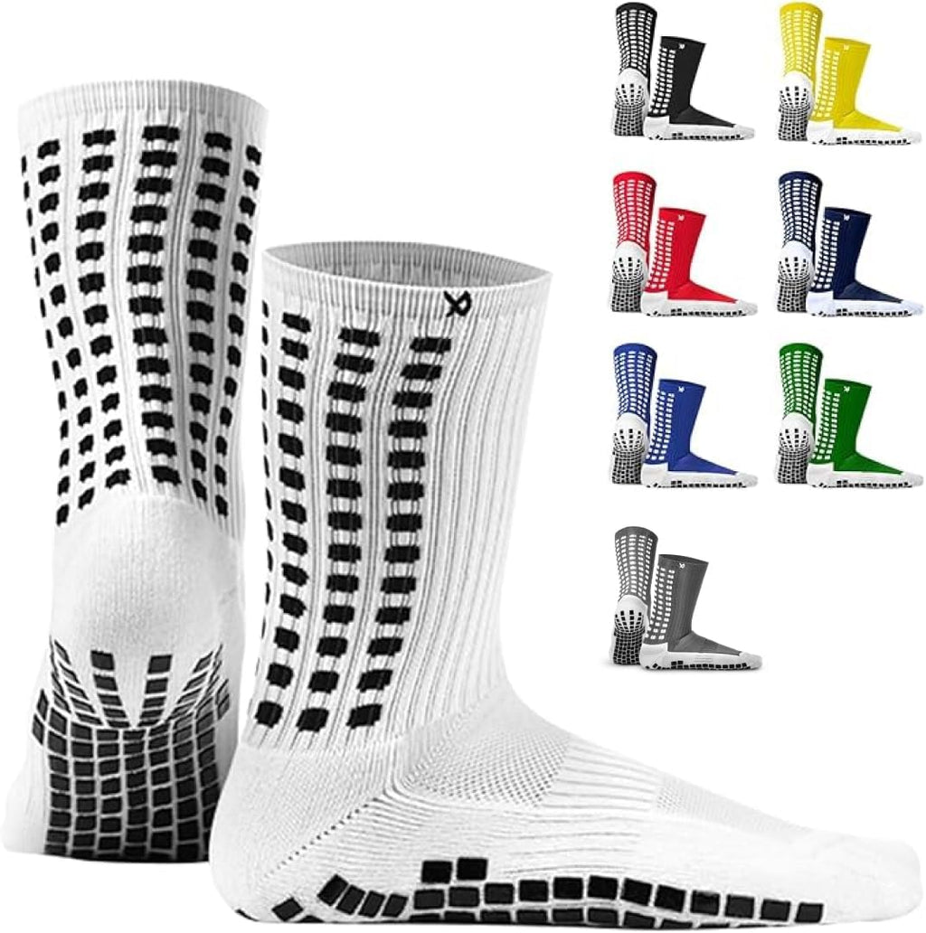 Lux Dual Grip Soccer Socks for Men and Women - Enhanced Performance and Comfort with Griparray Technology